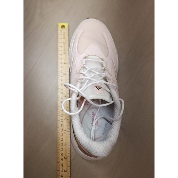 Adidas Brevard US 9 H06178 Comfy Women Running Shoes Wonder Quartz/White - Picture 8 of 12